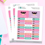 Just Like Me Waterproof Rectangular Labels for Kids (Set of 128)