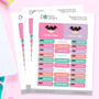 Just Like Me Waterproof Rectangular Labels for Kids (Set of 128)