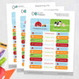 Farm Life Labels Rectangular Pack (Set of 128)