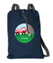 Fighting Fire Personalized Drawstring Bags