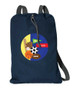 My Love For Sports Personalized Cinch Bags