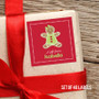 Xmas Cookie For Me-Pink Gift Label