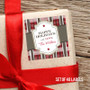 Xmas Pattern Gift Label