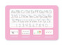 Penmanship Placemat for Girls