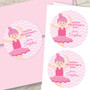 Sweet Ballerina Valentine Labels