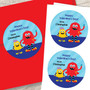 Monster Love Valentines Labels