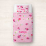 Sweet Pink Lady Bug Duvet Cover