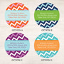 Mod Chevrons Label Set