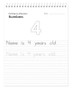 Writing Book with Phrases For Girls