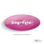 Bold Colorful Name Custom Plate for Girls