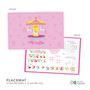 Sweet Carousel Custom Plate for Girls