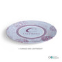 Flower Mosaic Custom Plate for Girls
