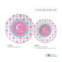 Owl Love Custom Plate for Girls