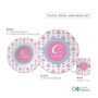 Owl Love Custom Plate for Girls