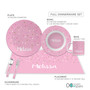 Sweet Glitter Dots Kids Plates