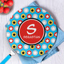 Super Hero Stars Kids Plate