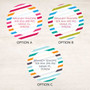 Beautiful Colors Label Set
