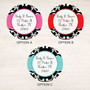 Victorian Initials Label Set