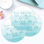 Watercolor Waves Label Set