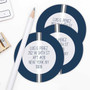 Elegant Ribbon Label Set