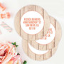 Rustic Heart Label Set