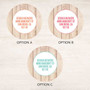 Rustic Heart Label Set