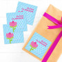 Cute Tulip Gift Label Set