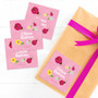 Three Lady Bugs Gift Label Set