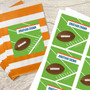 Football Fan Gift Label Set