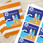 Surf The Waves Gift Label Set