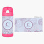 Flower Mosaic Thermos Bottle