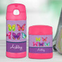 Bright Butterflies Thermos Bottle