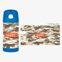 Brown Camouflage Thermos Bottle