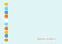Shop Children'S Personalized Stationery | Splash Of Circles
