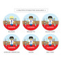 Cool Scientist Boy Kids Plate