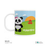 Sweet Panda Custom Plate for Girls