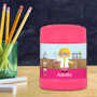 Cute Scientist Girl Thermos Food Jar