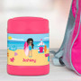 Beach Girl Thermos Food Jar