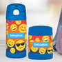 Boy Emojis Thermos Food Jar