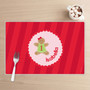 Xmas Cookie for me Pink Kids Plate