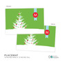 A Snowy Xmas Tree Christmas Plate