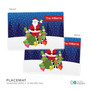 Santa And Elves Christmas Plate