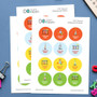 Cool Scientist Waterproof Labels for Kids (Set of 48)