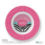 Zebra and Pink Kids Bowl