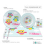 Three Owls Personalized Girls Bowl