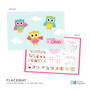 Three Owls Personalized Girls Bowl