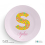 Flower Initial Kids Bowl