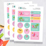 A Day at the Beach Waterproof Labels Variety Pack