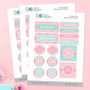 Pretty Quatrefoil Waterproof Labels Variety Pack