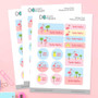 Sweet Flamingo Waterproof Labels Variety Pack